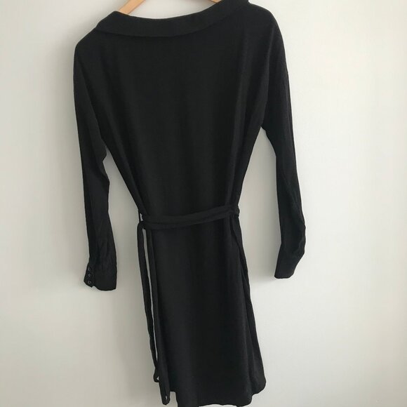 Minimum Long Sleeve boat collar button detail dress Euro 36/Small NWT - Picture 10 of 16